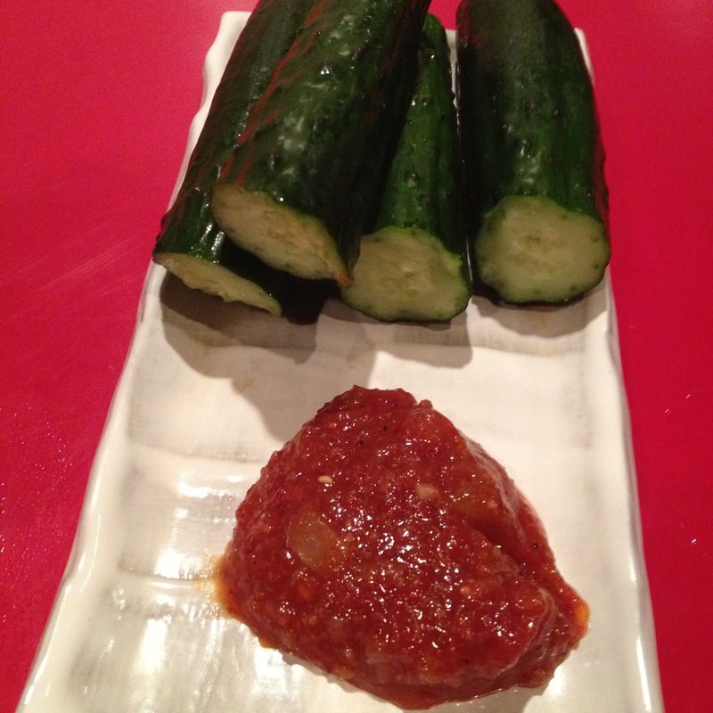 キュウリ（味噌つき）(たるたるホルモン )