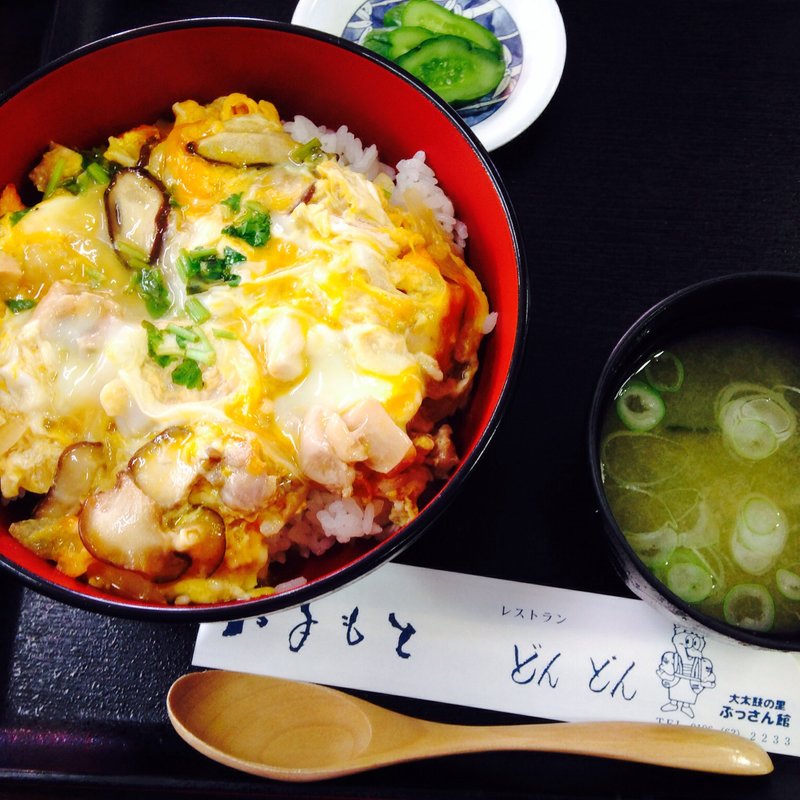 比内地鶏親子丼(レストラン どんどん)