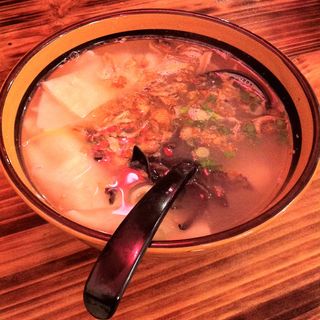 Pan Mee Soup (Thick Noodles)(Go Noodles House 有間麵館)