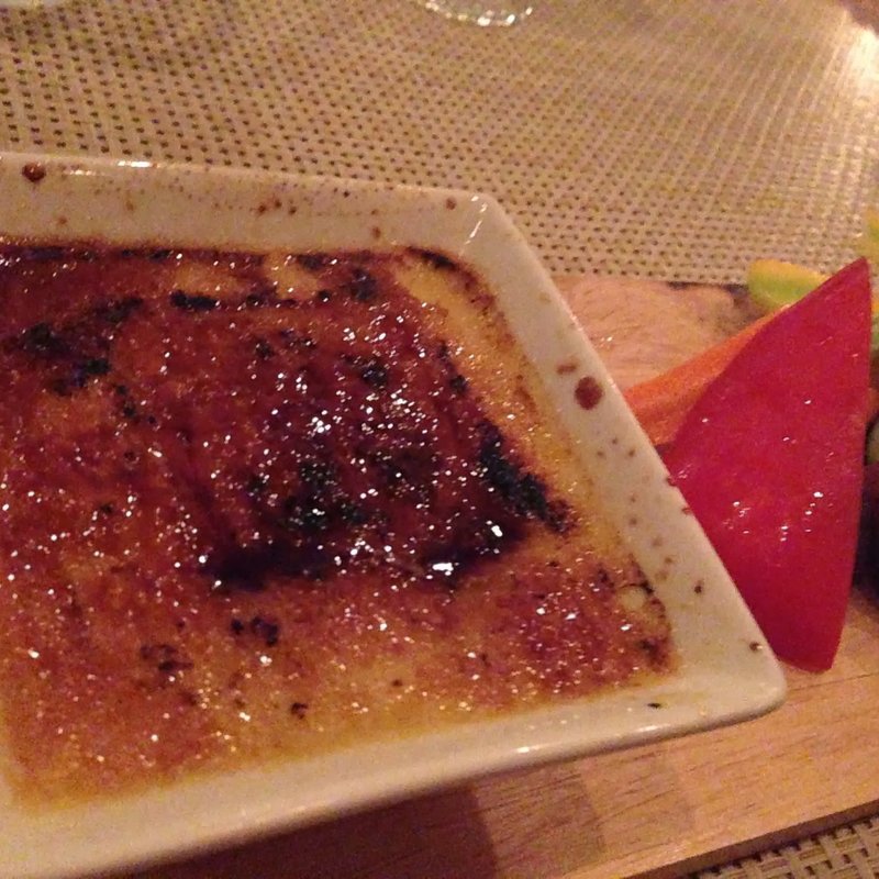 フォアグラのクレームブリュレ(ポレポレ （French & Glamping pole pole）)