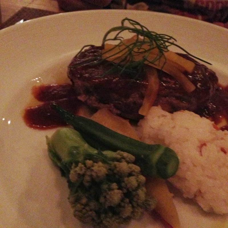 平日ディナー限定ハンバーグ(ポレポレ （French & Glamping pole pole）)