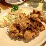 Tori Karaage with a Shredded Cabbage and Potato Salad(SAPPORO EAST)