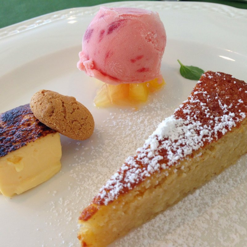 デザートプレート(ベルヴェデーレ)