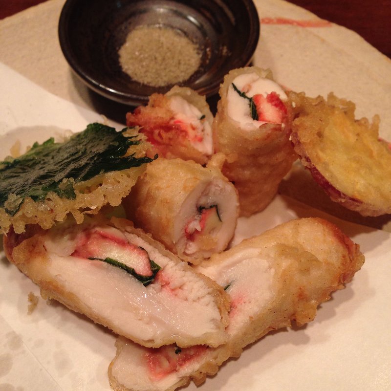 ささみ梅肉チーズ天ぷら(ほっとけや 西院店 )