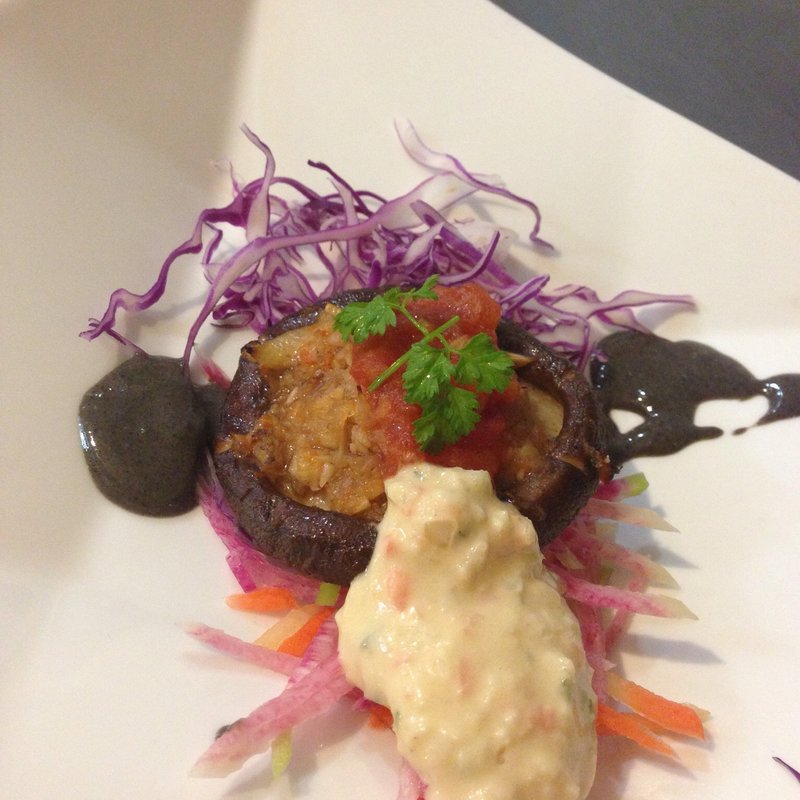 椎茸のステーキ(たまな食堂)