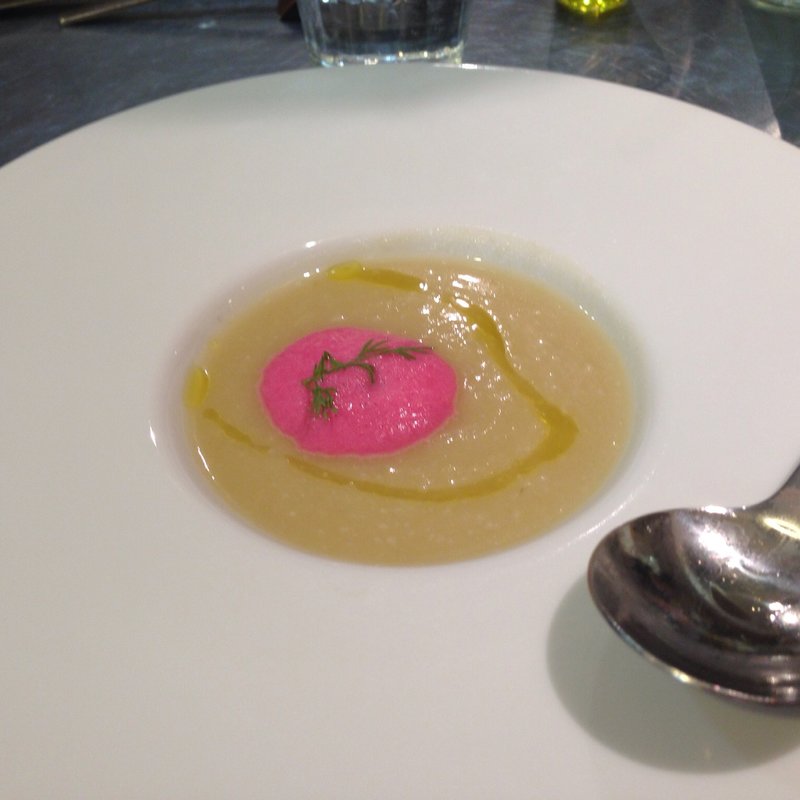 カブのポタージュ(たまな食堂)