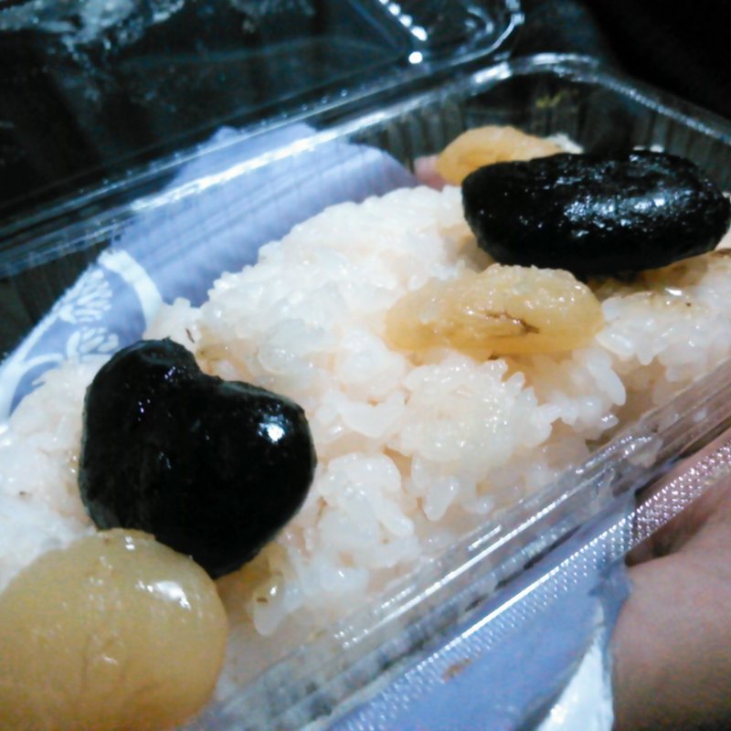 花豆おこわ(清月堂)