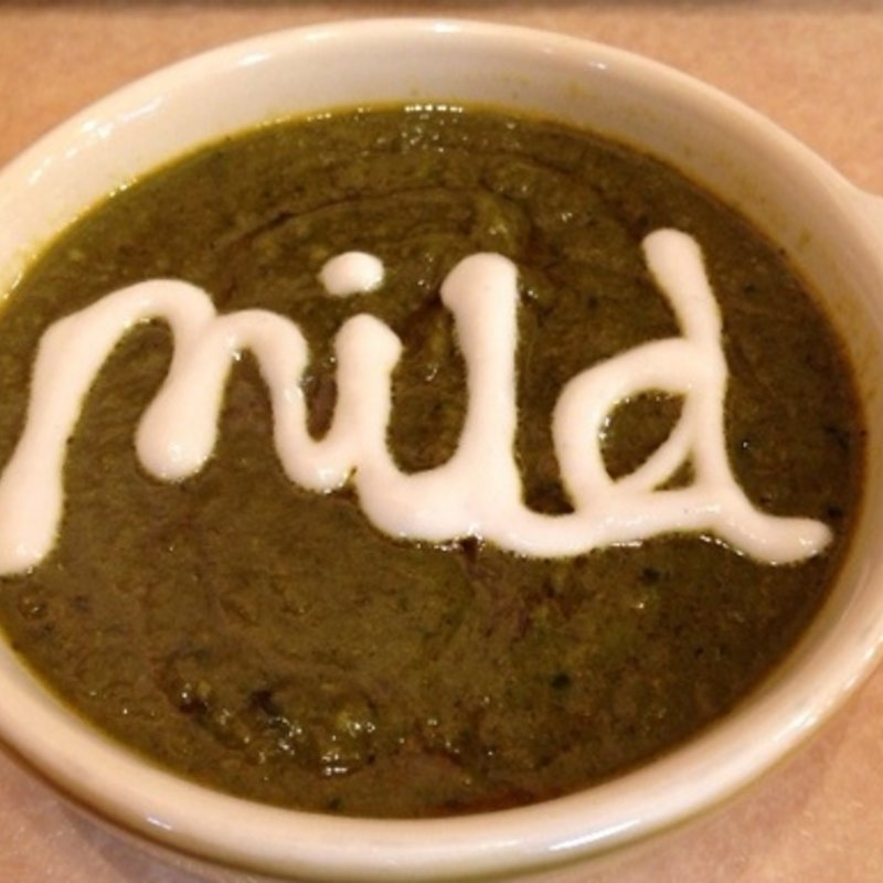 ホレンソウのカレー(インドカレーダルヴィッシュ)