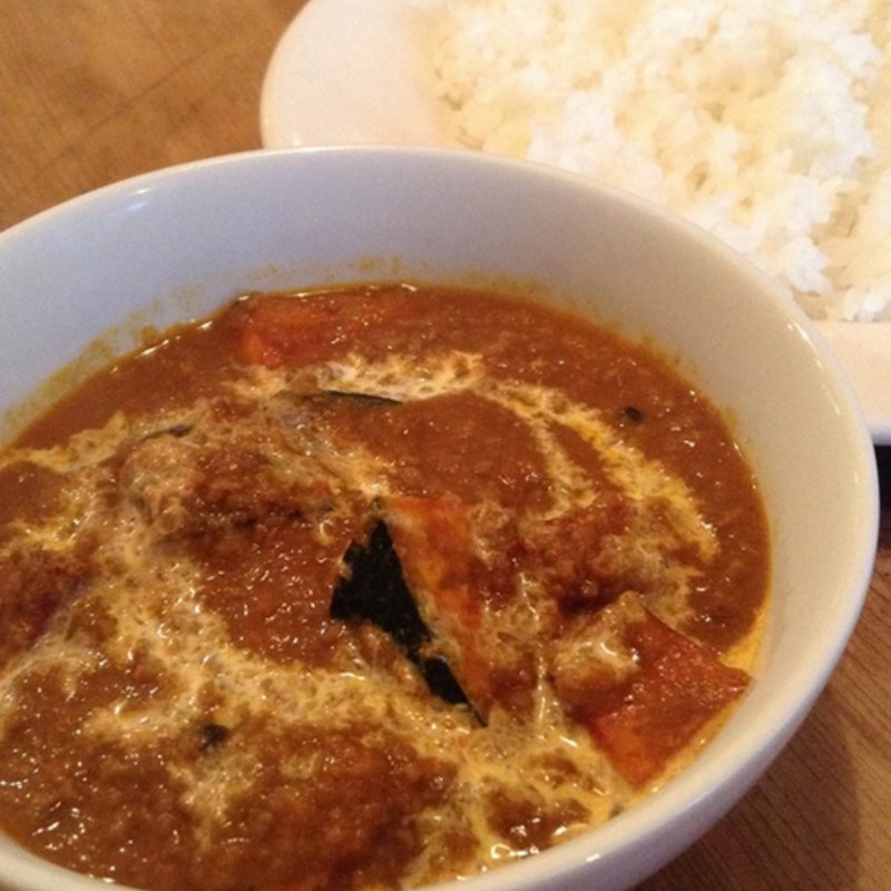 かぼちゃとひき肉のカレー(カフェ エルリック)