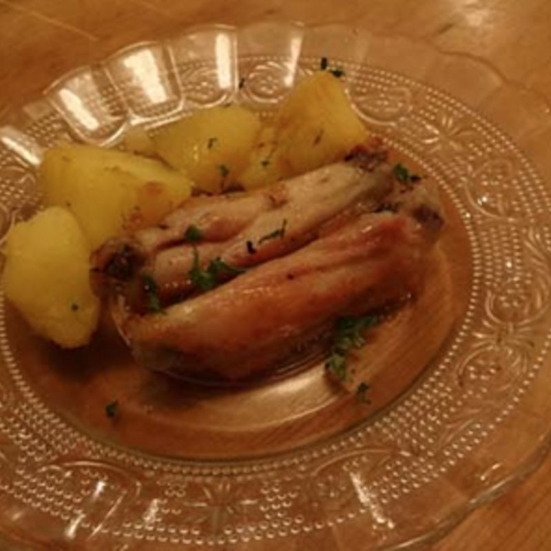 手羽中のコンフィ(カフェ エルリック)