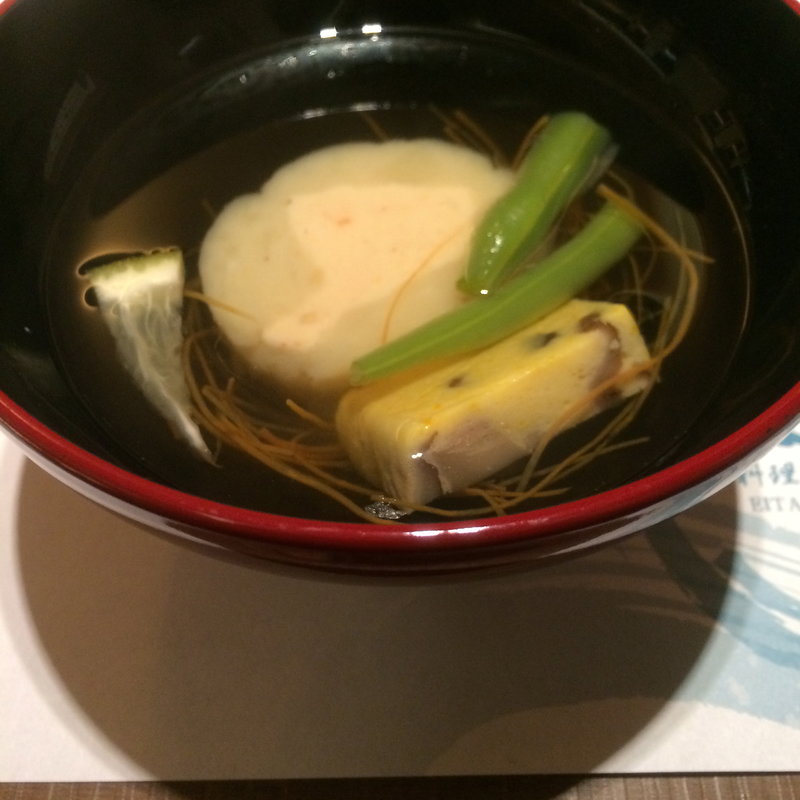 ゆりねと馬鈴薯の海老煮込み(海鮮料理　えいたろう)