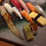 お昼のにぎりセット 得にぎり(寿しの久蔵)