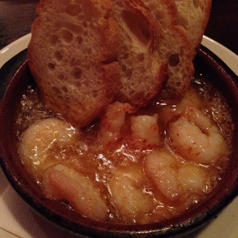 エビいっぱいのアヒージョ(バルマル 四条烏丸店 （BARMAR）)