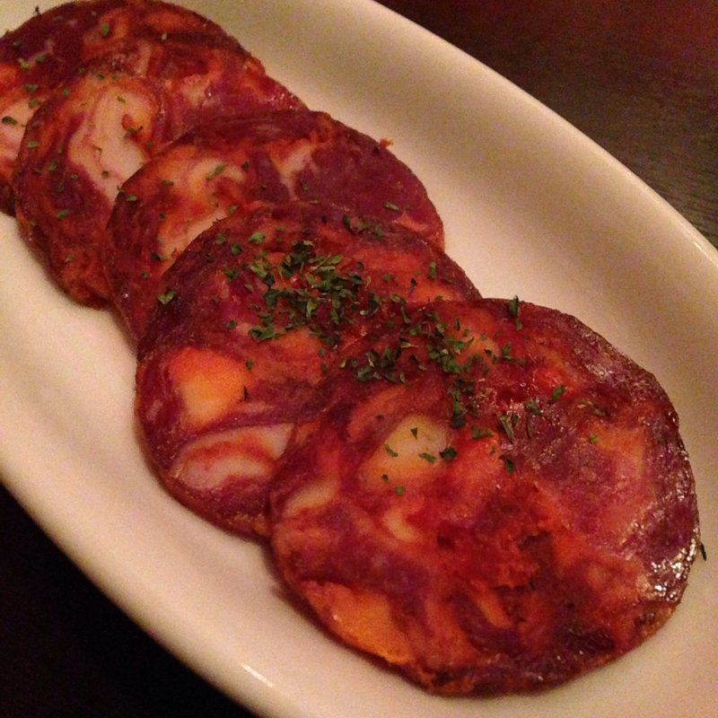 イベリコ豚のサラミ‘‘チョリソ’’(バルマル 四条烏丸店 （BARMAR）)