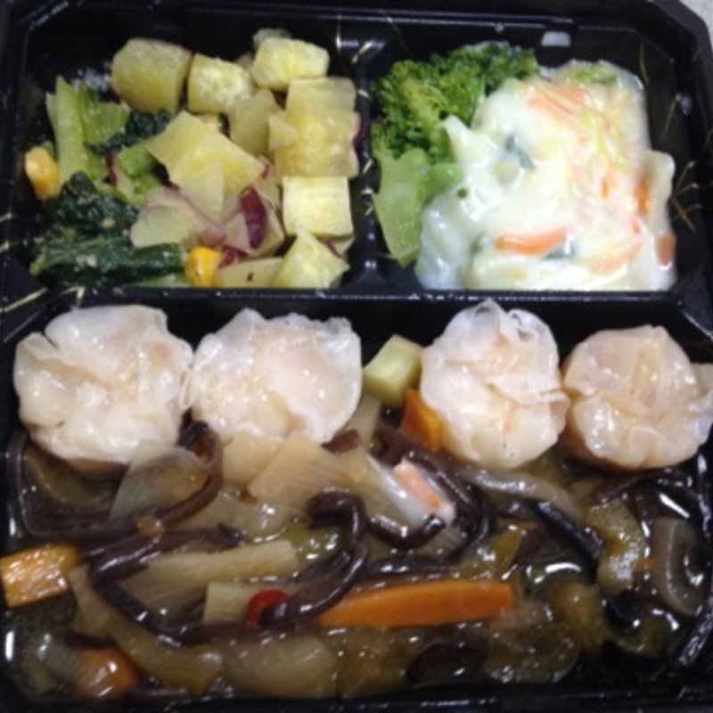 しゅうまいの甘酢あんかけセット(ミールタイム)