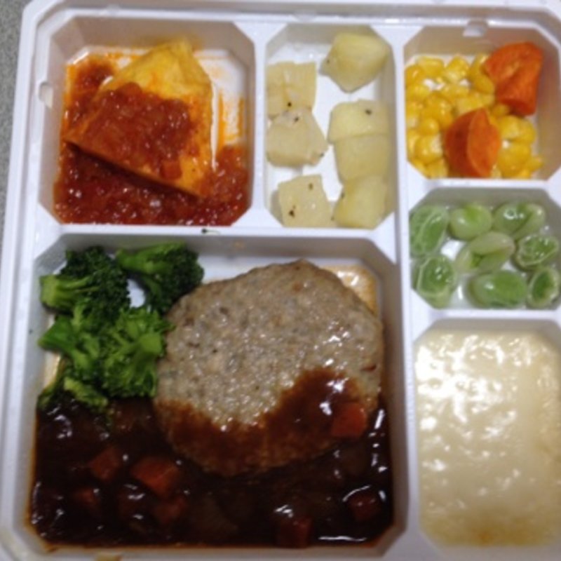 ハンバーグチーズソースセット(ミールタイム)