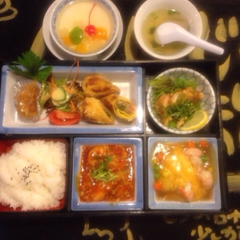 てんじく定食A（ごはん）(餃子菜館てんじく 西明石店)