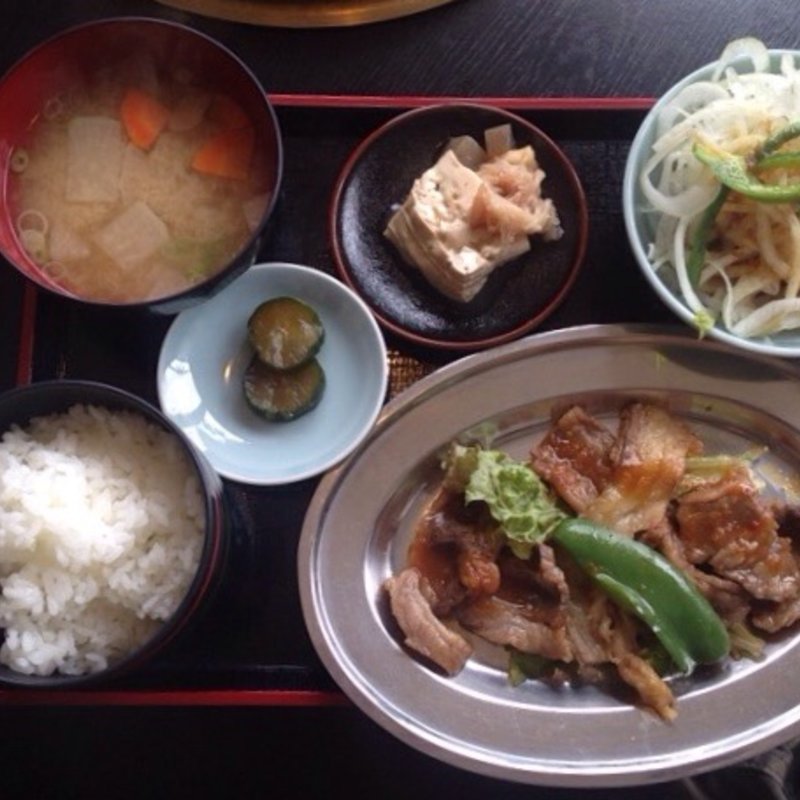 バラ定食(牛八 )