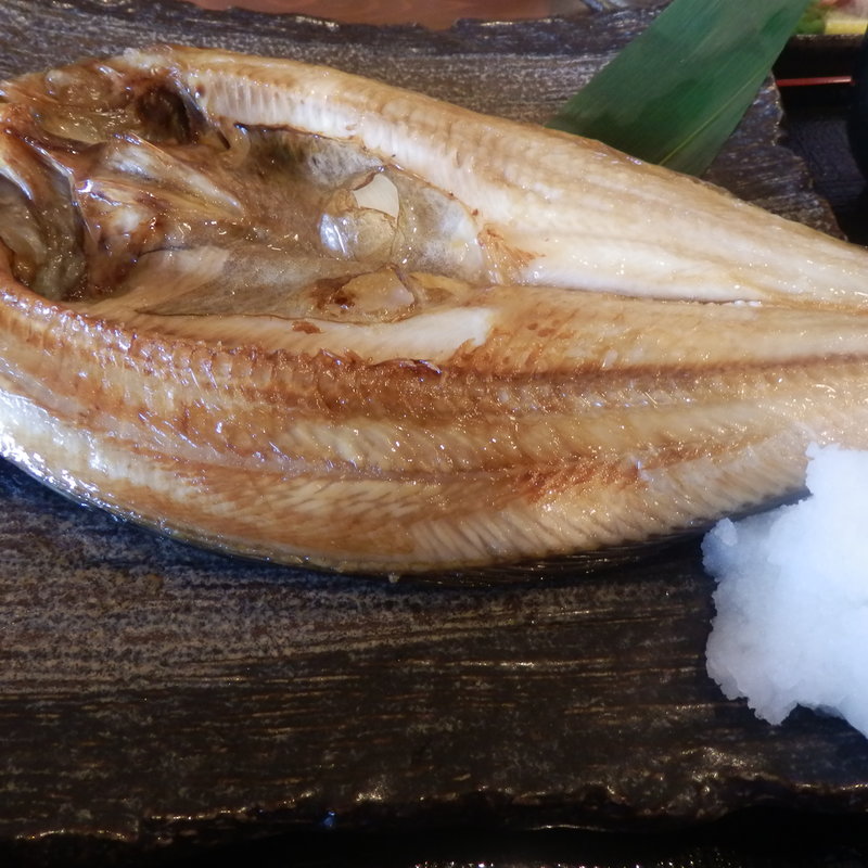 ほっけ定食(道の駅 うとろ・シリエトク )
