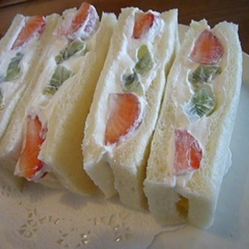 フルーツサンド(ie cafe)