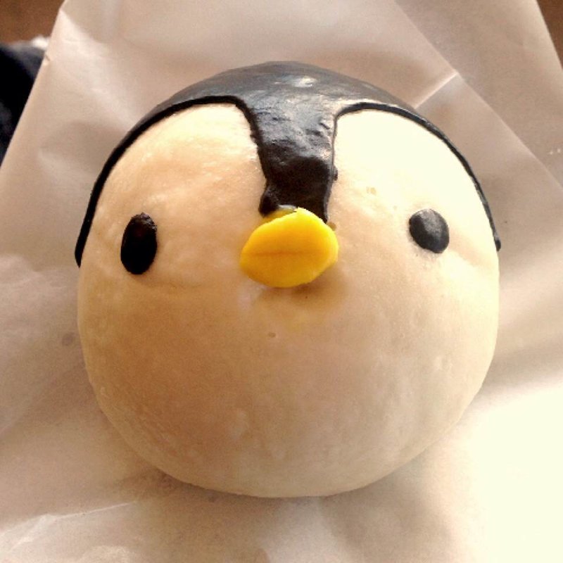 ペンギンまん(あわたんカフェ)