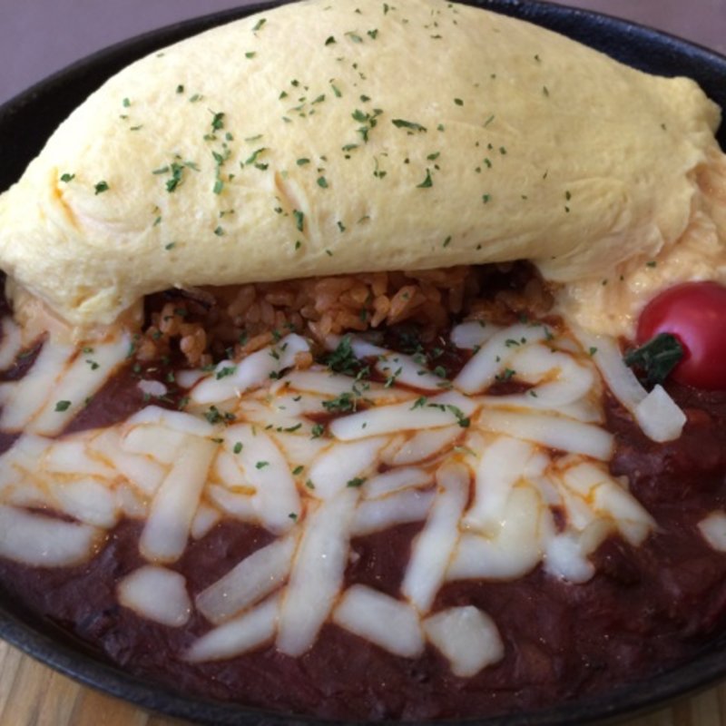 オムライス(ブンカフェー)