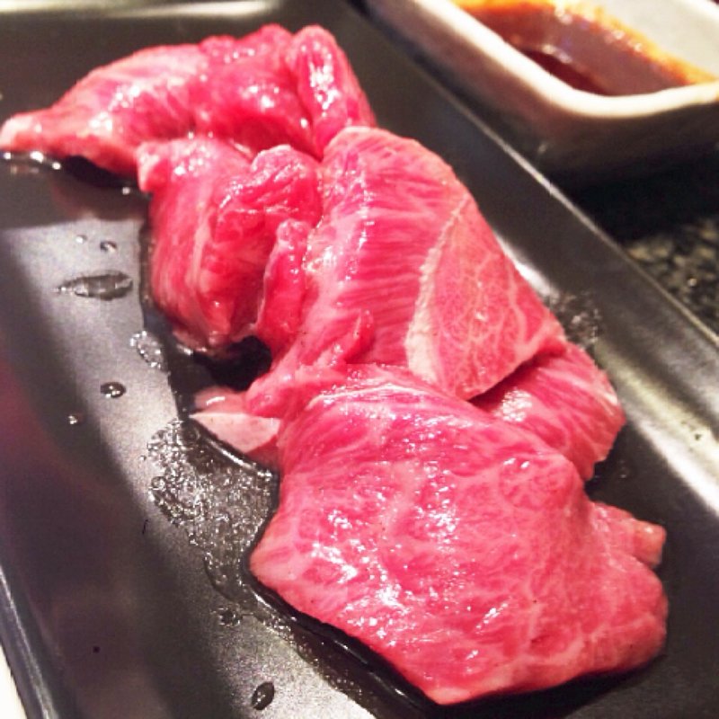 前沢産牛切落(焼肉・ホルモン 恵比寿 英司)