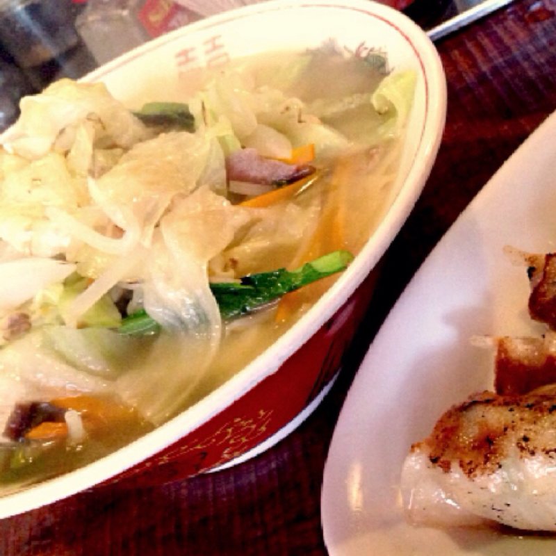 野菜ラーメン(久慈清商店)