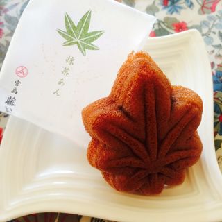 もみじ饅頭 抹茶(藤い屋 宮島本店 )