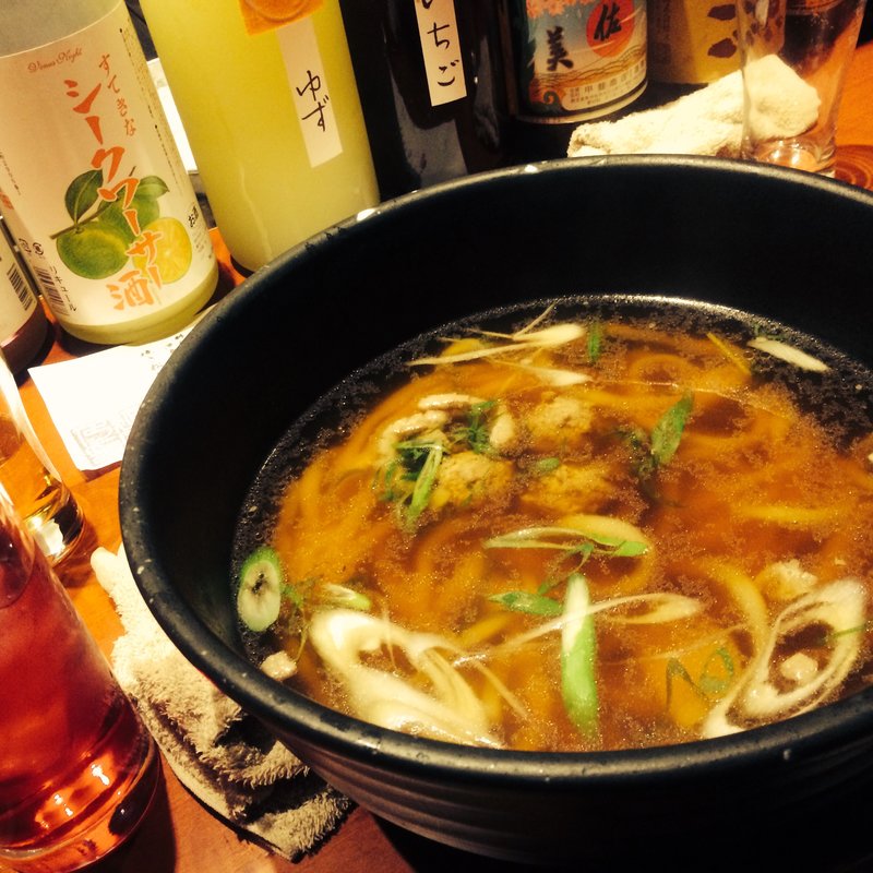 温おうどん(麺匠の心つくし つるとんたん 新宿店)