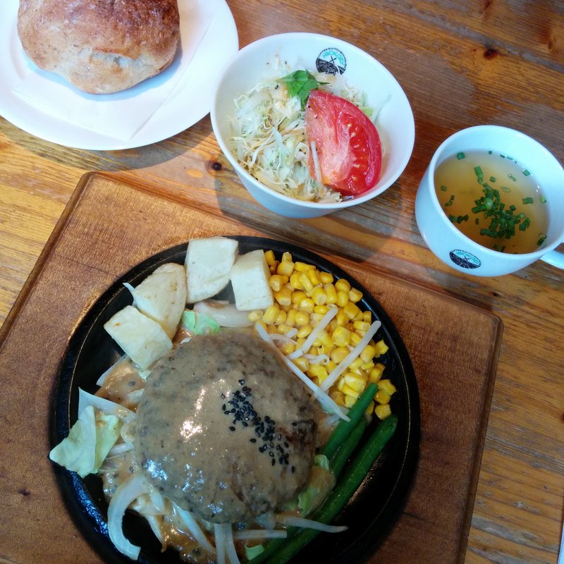 ごまだれハンバーグ(ヒッコリー 本店)