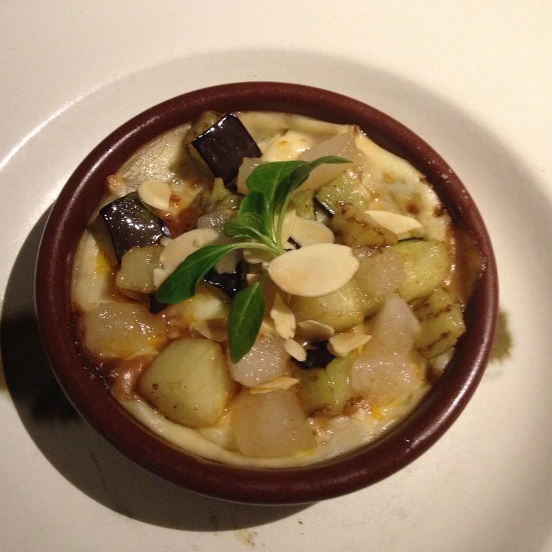 秋茄子のラザニア(六本木農園)