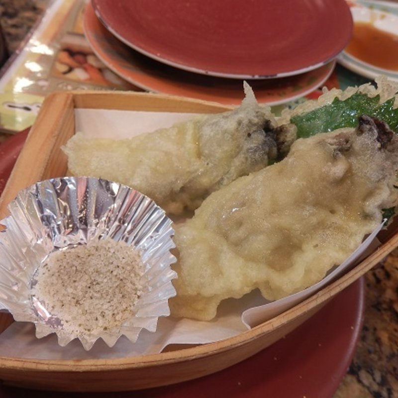 牡蠣の天ぷら(ビッグサン 潮見店)