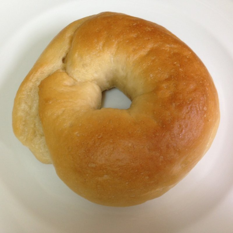イチバベーカリ　知恵の輪ベーグル　プレーン(メルカートピッコロ　堺筋南船場店)