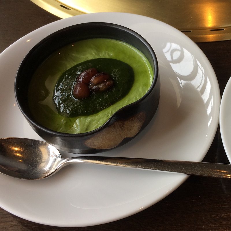 抹茶プリン(天壇 TheDining 山科店 （テンダンザダイニング）)