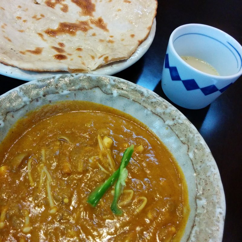 今月のカレー  きのこキーマ(スパイスガーデン)