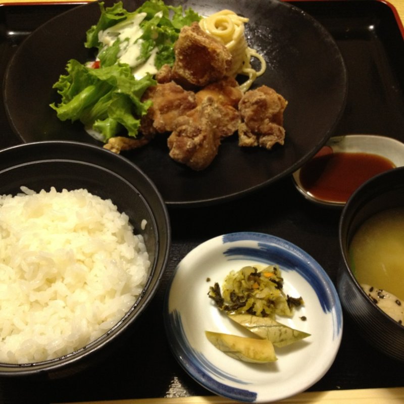 唐揚げランチ(割烹ひぐち 浦上店 )