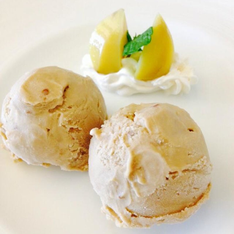 渋皮栗のアイスクリーム(Schwein haben)