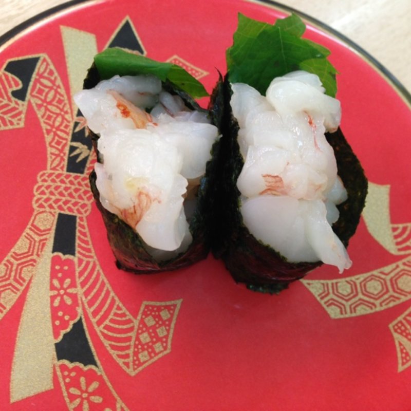 車えびたたき(回転ずしとら)