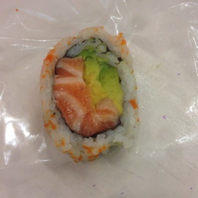 Salmon Avocado roll(Wasabi Sushi )