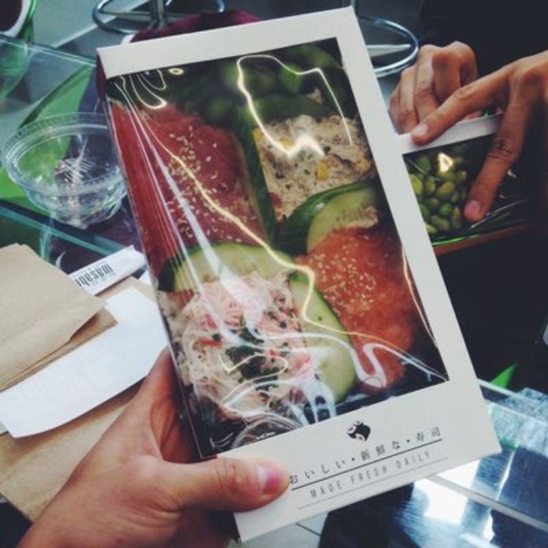 chirashi salad(Wasabi Sushi )