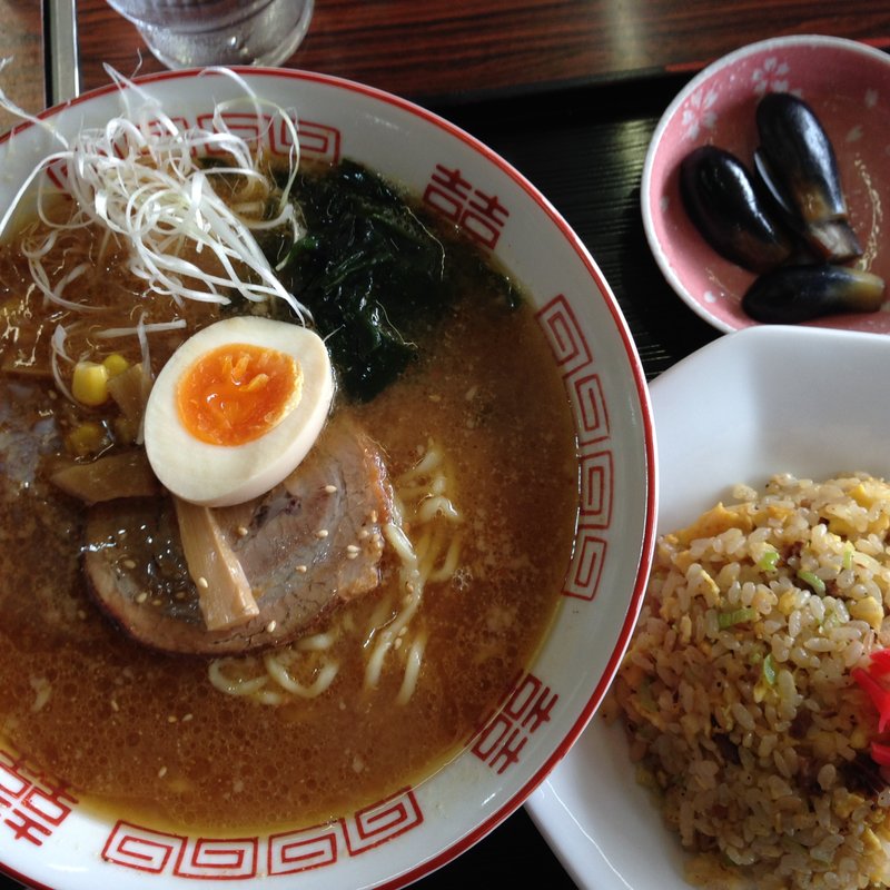 味噌ラーメン＆チャーハン(会津野 )