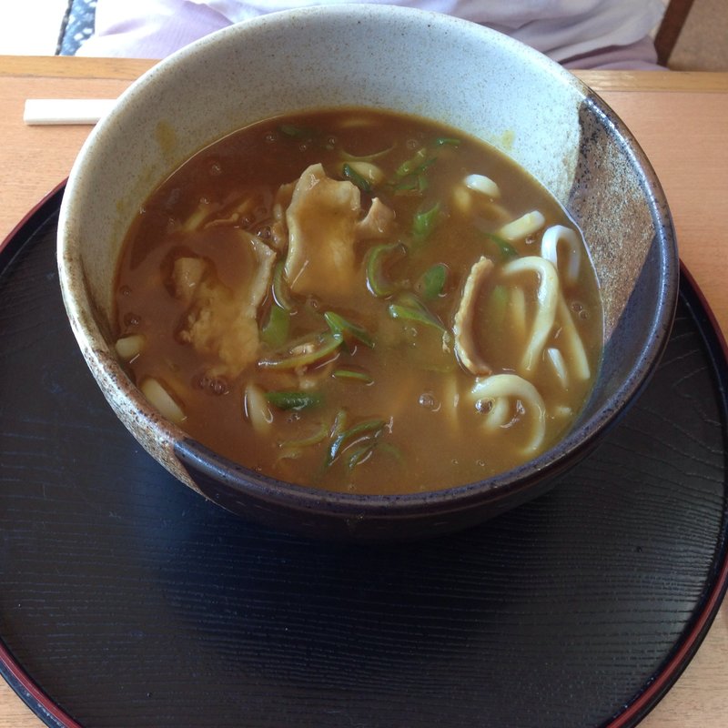 カレーうどん(そば処　つちや )