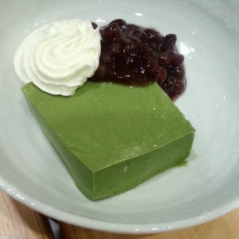 抹茶ババロア(よーじやカフェ 渋谷ヒカリエ ShinQs店)