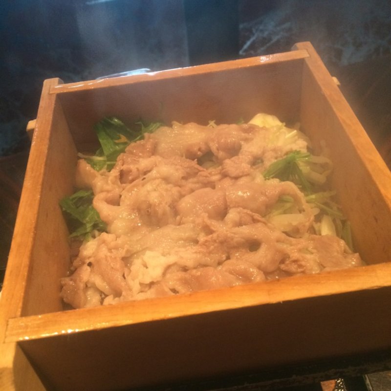 近江牛蒸篭御膳(美食 米門 名古屋 （びしょくまいもん）)