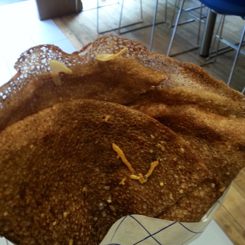 Galette au jambon et fromage(KRÊP)