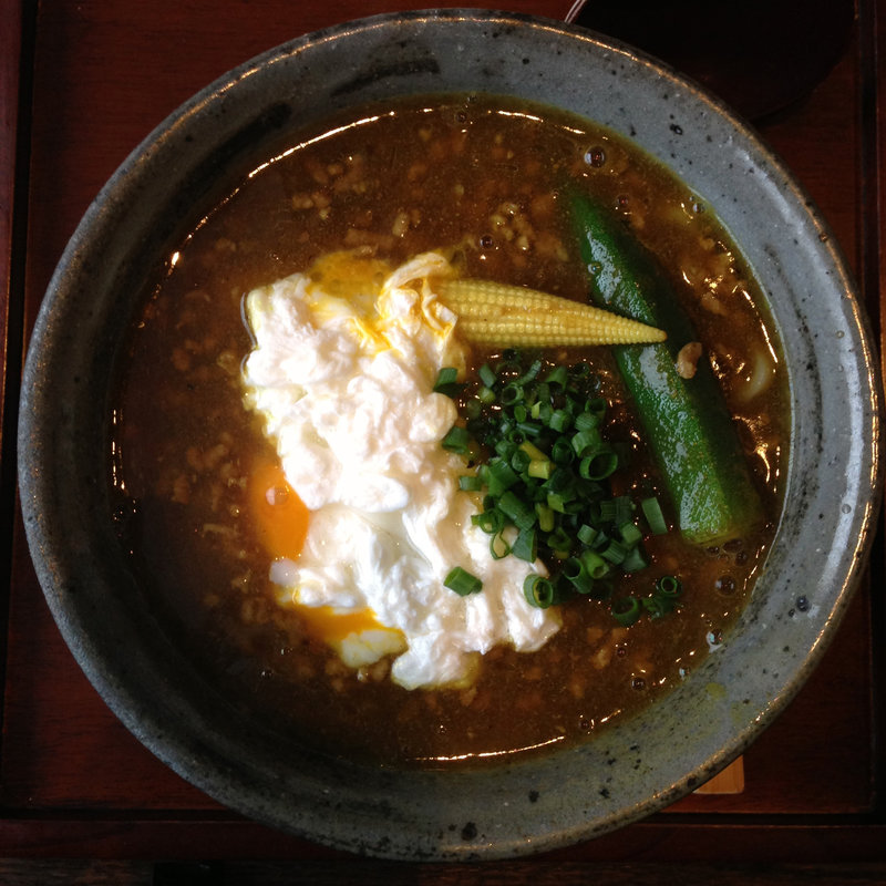 カレーうどん(そば処茜 )