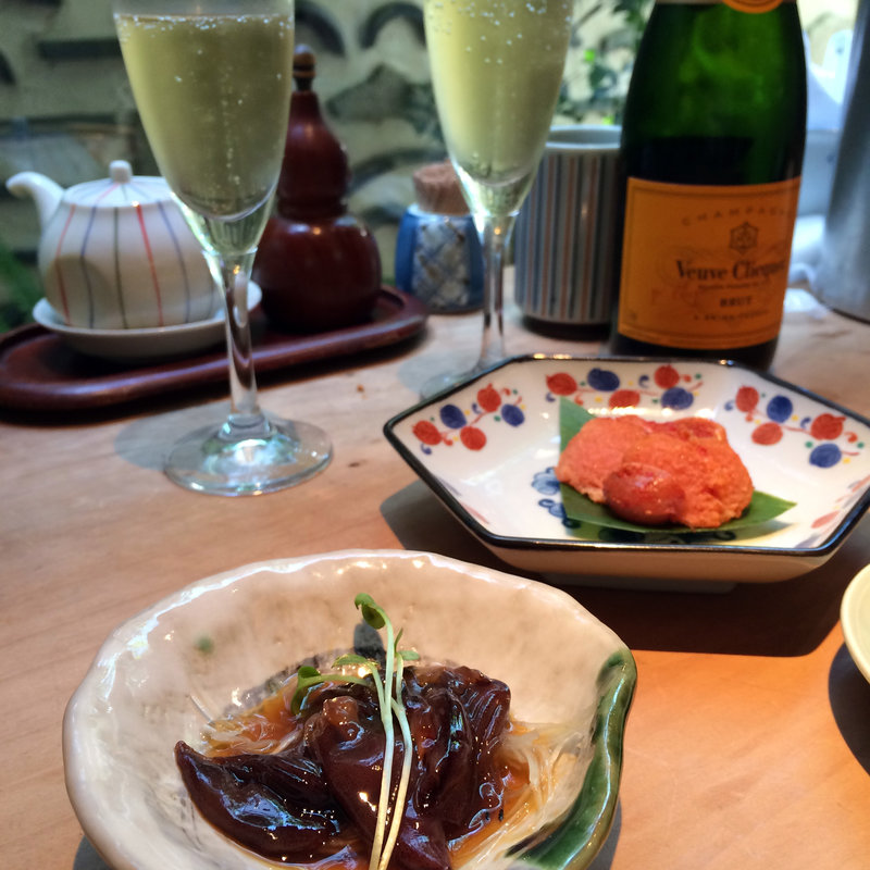 ほたるいかの沖漬け(信州そば むらた)