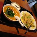 角煮チャーハン＋ミニタンタン麺セット(来富市場)
