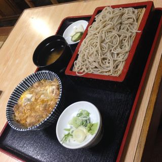 親子丼セット（そば大盛り）(そば処　吉田屋 )